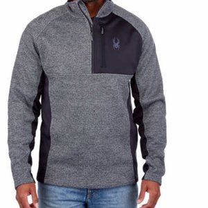 Spyder Brand Mens Half Zip Jacket